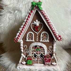 Valerie Parr Hill 14” Tall Gingerbread Light Up House
